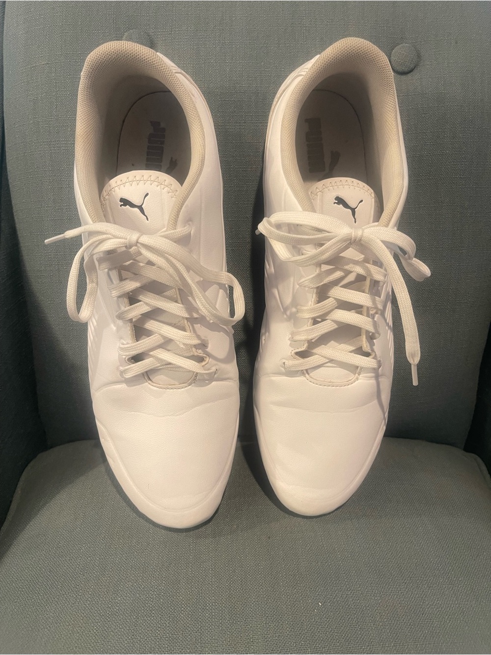 PUMA BMW M Motorsport White Sneakers Men’s Size 13 Racing 306230-02